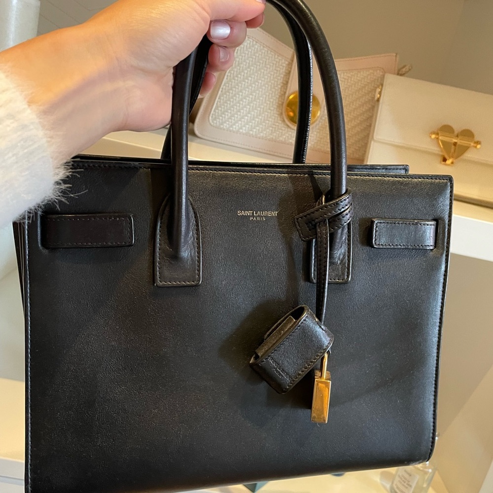 CLASSIC SAC DE JOUR BABY IN SMOOTH LEATHER - Picture 7 of 14